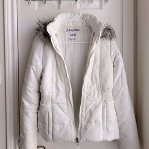 Aeropostale white jacket in EUC